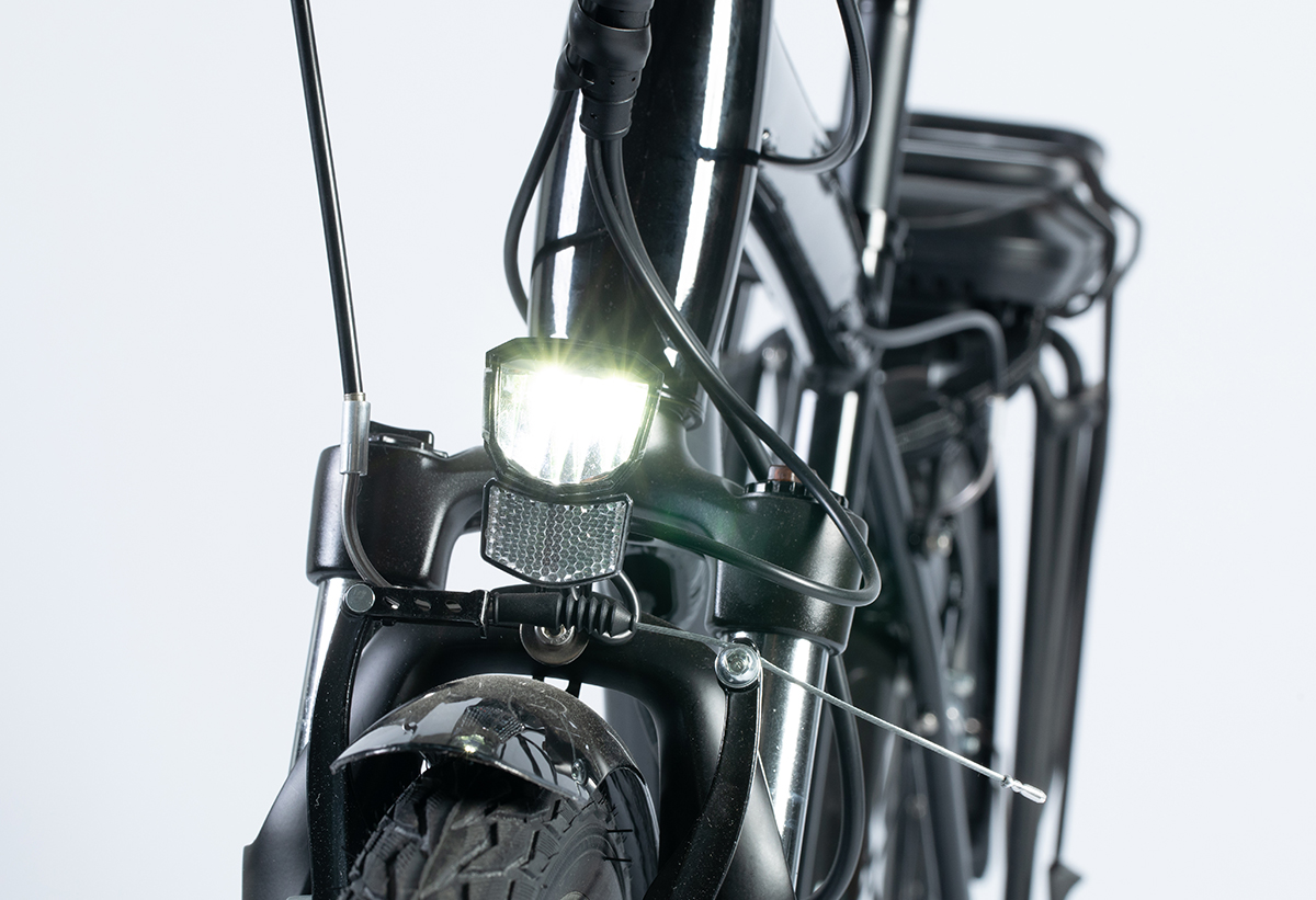 Απεικονίζεται το φως του ποδηλάτου